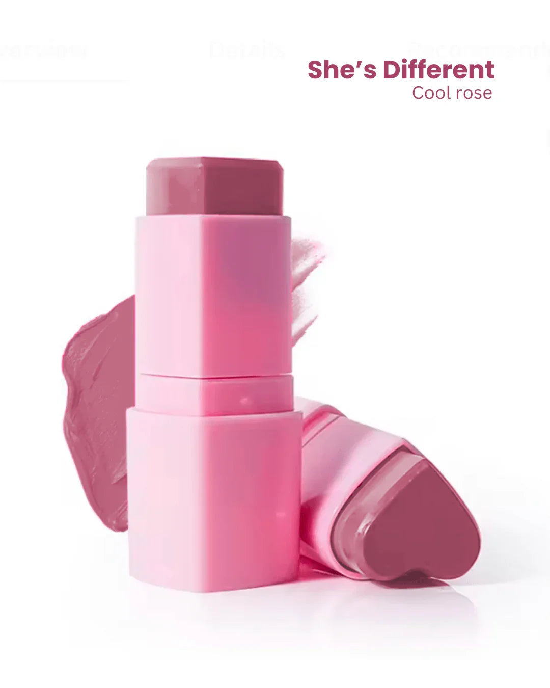 Dream Cream Blush Stick (She’s Different) - Dream Beauty
