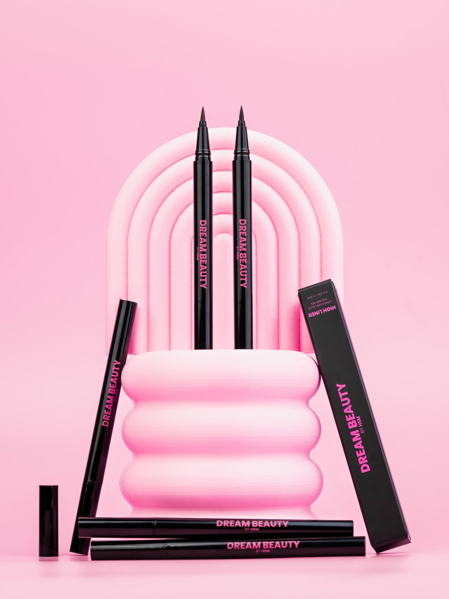High Liner - (Super Easy Precision Liquid Eyeliner) - Black - Dream Beauty
