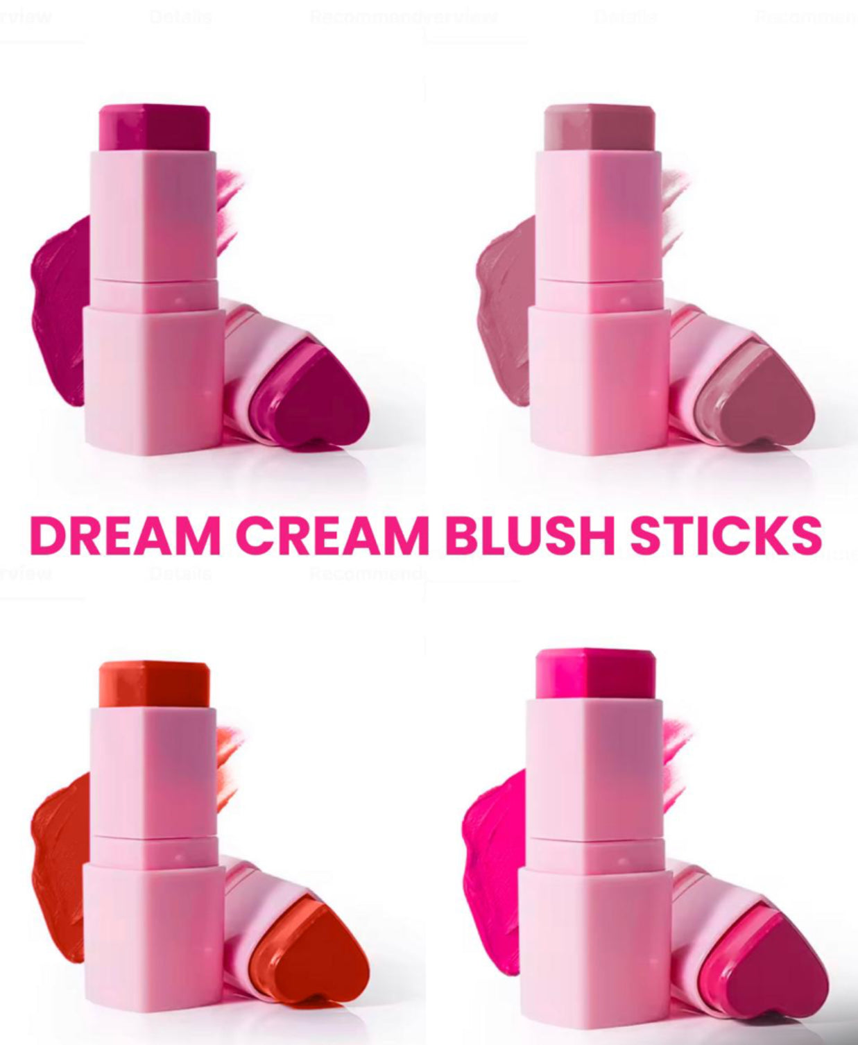 Dream Cream Blush Stick (She’s Different)