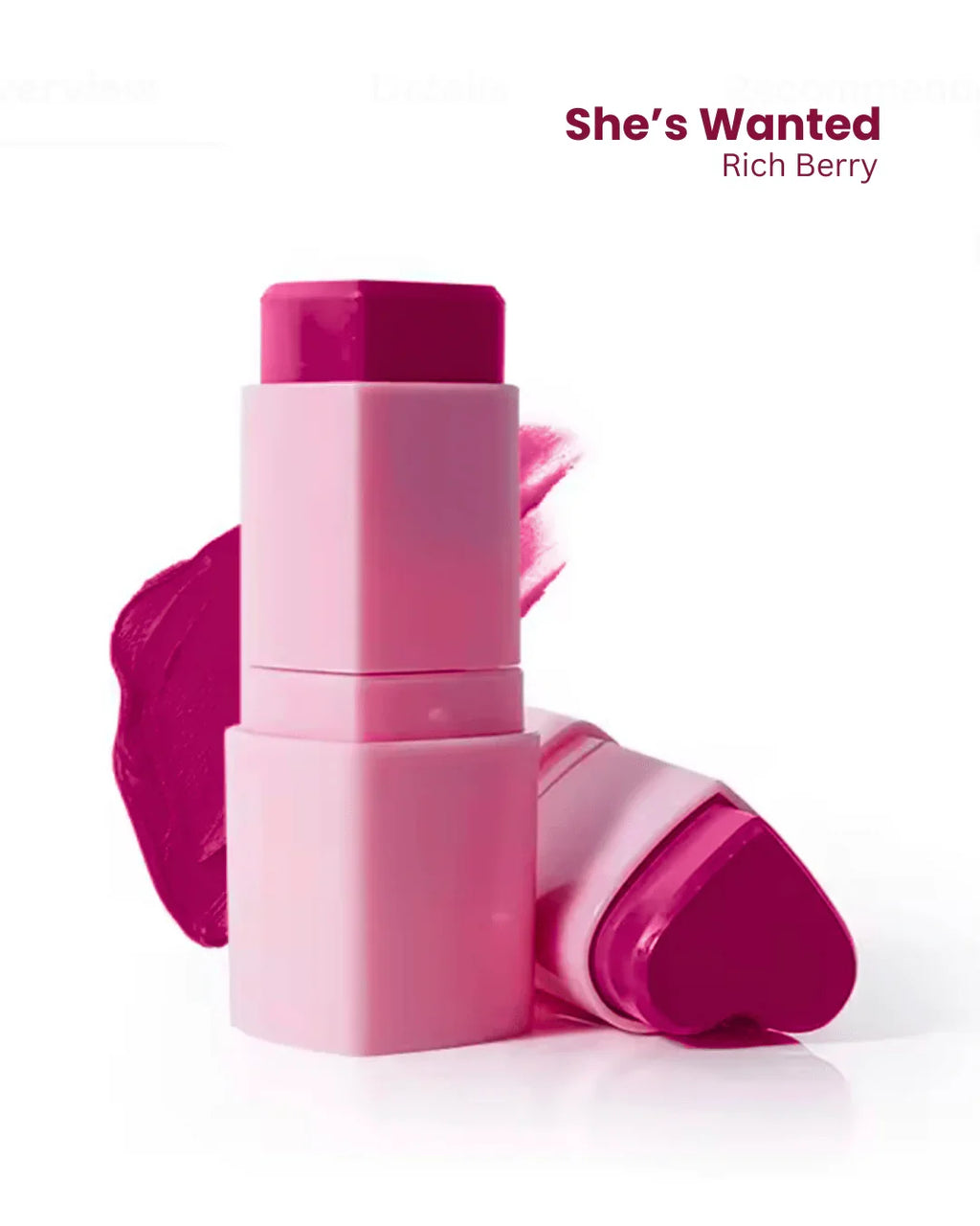 Dream Cream Blush Stick (She’s Wanted) - Dream Beauty