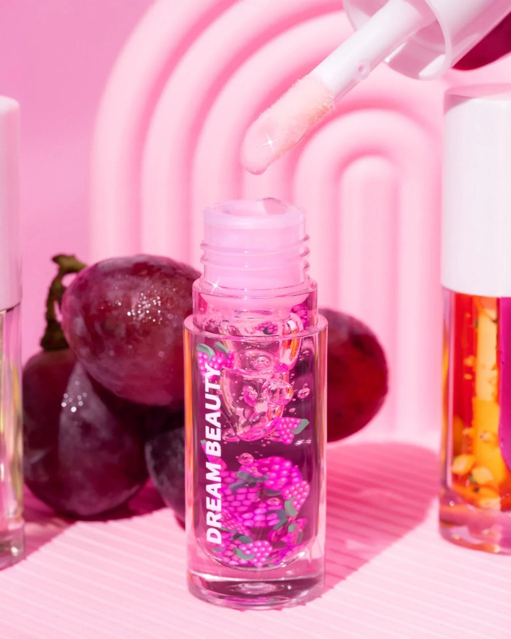 Jelly Lip Oil (Grape) - Dream Beauty