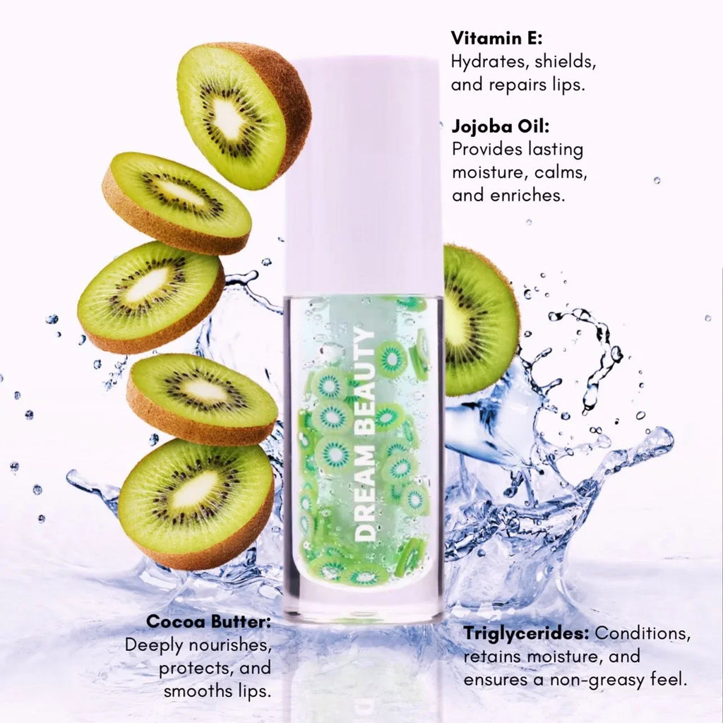 Jelly Lip Oil (Kiwi) - Dream Beauty