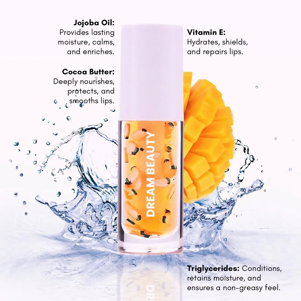 Jelly Lip Oil (Mango) - Dream Beauty